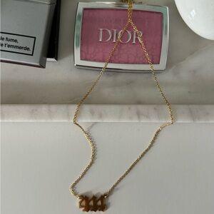444 ANGEL NUMBER NECKLACE- MULTIPLE NUMBERS AVAILABLE